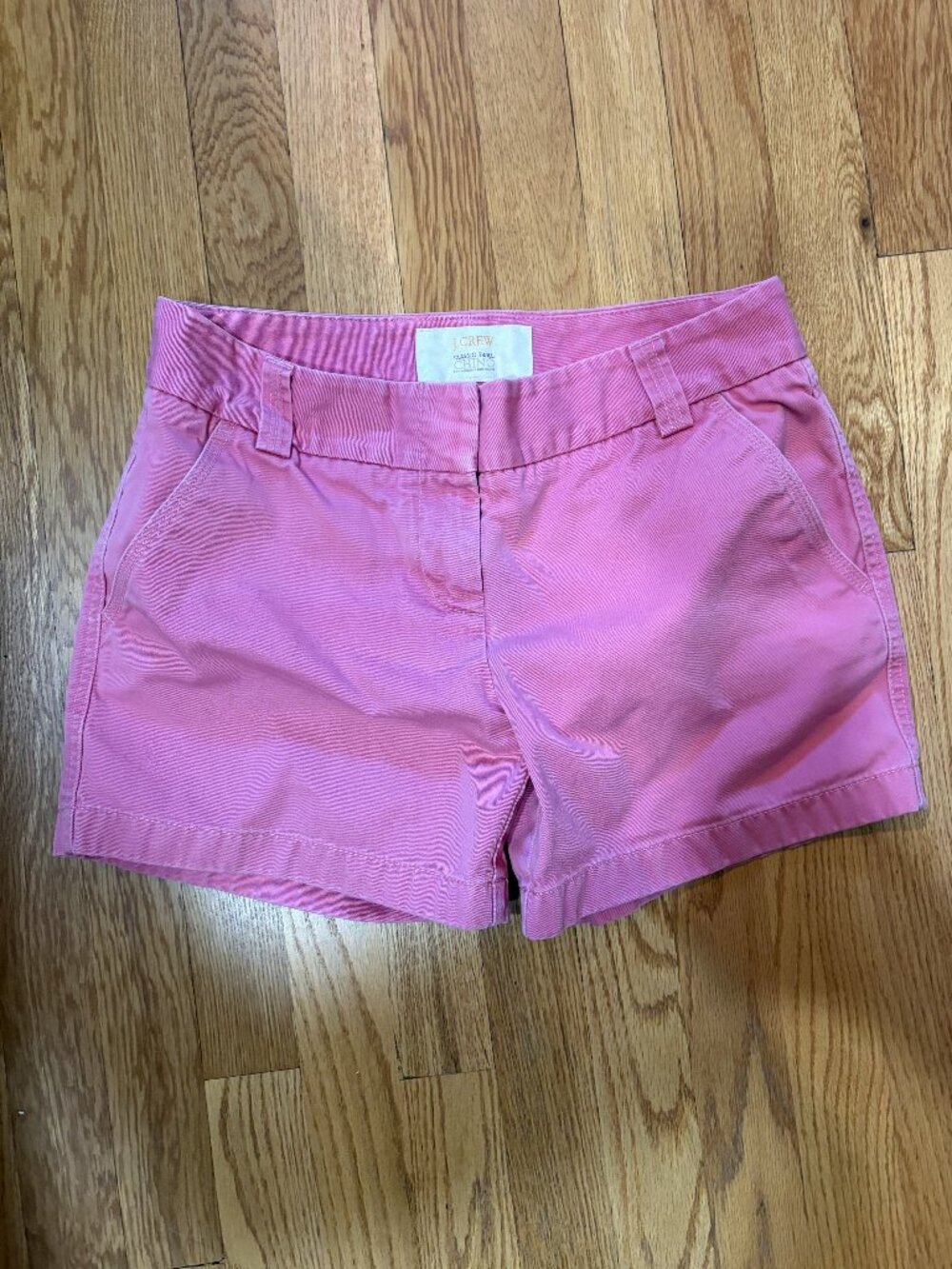 Pink J Crew Shorts, City Fit 4" inseam